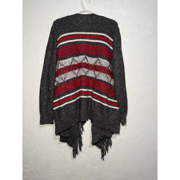 St Johns Bay fringe aztec‎ cardigan womens XXL southwestern cowgirlcore country - Picture 5 of 7